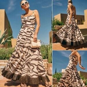 NWT Antonio Melani Printed Maxi Set SIZE 6